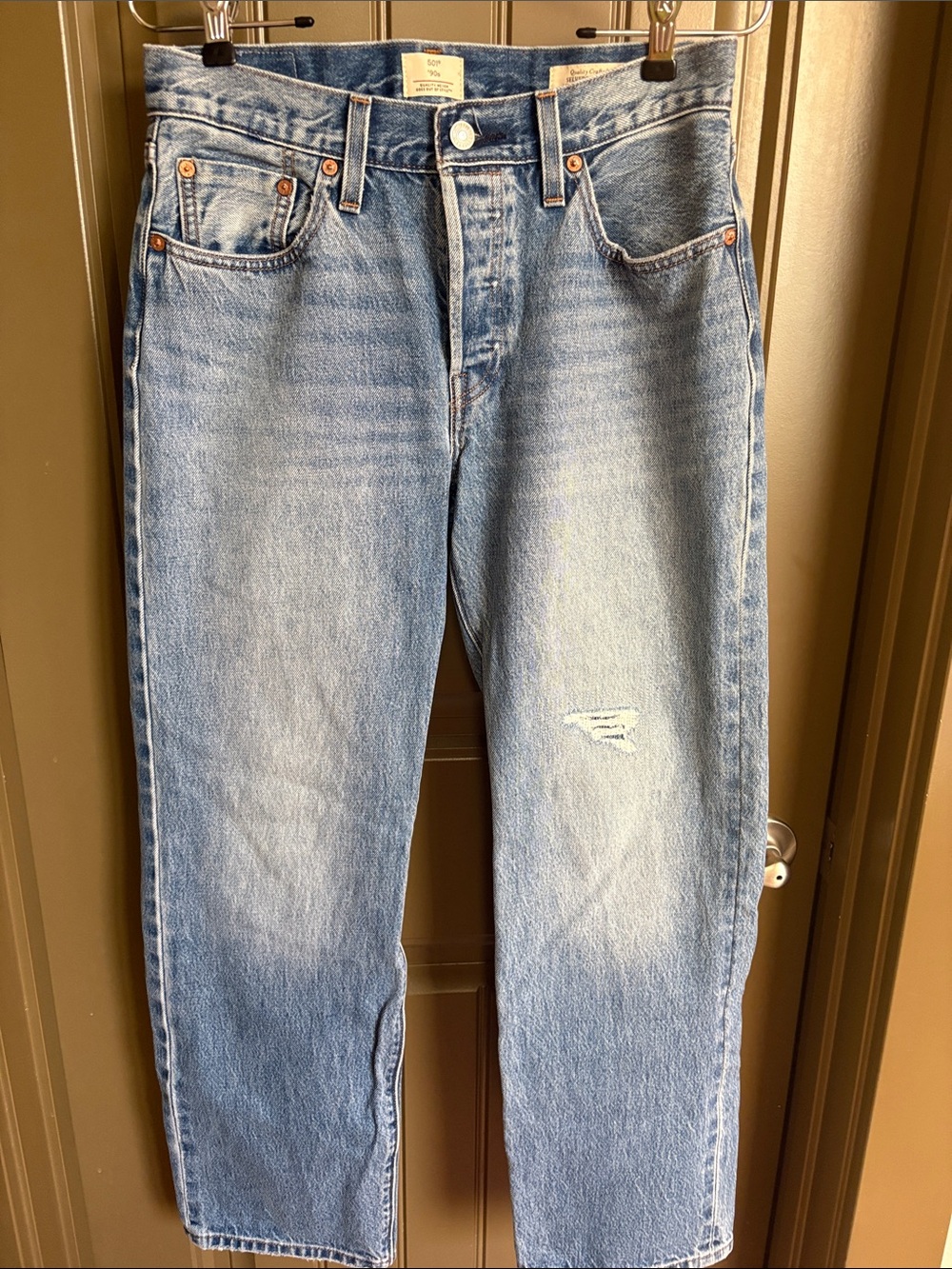 Levi's Women’s Selvedge 501 90’s Jeans, Size 27